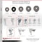 Service Caster 3.5 Inch Phenolic Wheel Swivel 1/2 Inch Threaded Stem Caster with Brake SCC SCC-TS20S3514-PHS-TLB-121315 - alternate 2